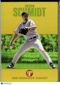 Jason Schmidt 2003 Topps Pristine Gold Refractor 40/69 San Francisco Giants