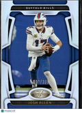 Josh Allen 2025 Certified Mirror Silver 8/399 #13 Buffalo Bills