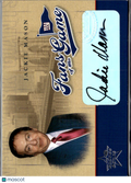 Jackie Mason 2004 Rookies & Stars Fans of the Game Auto Autograph NY Giants
