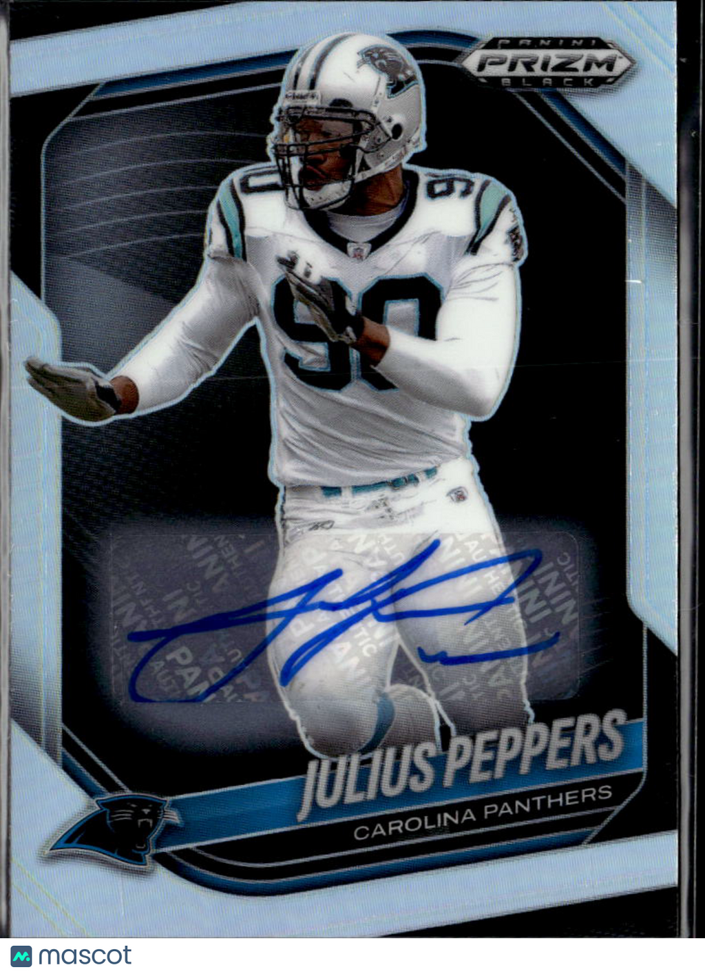 Julius Peppers 20265 Prizm Black Auto Autograph Silver Prizm Carolina Panthers