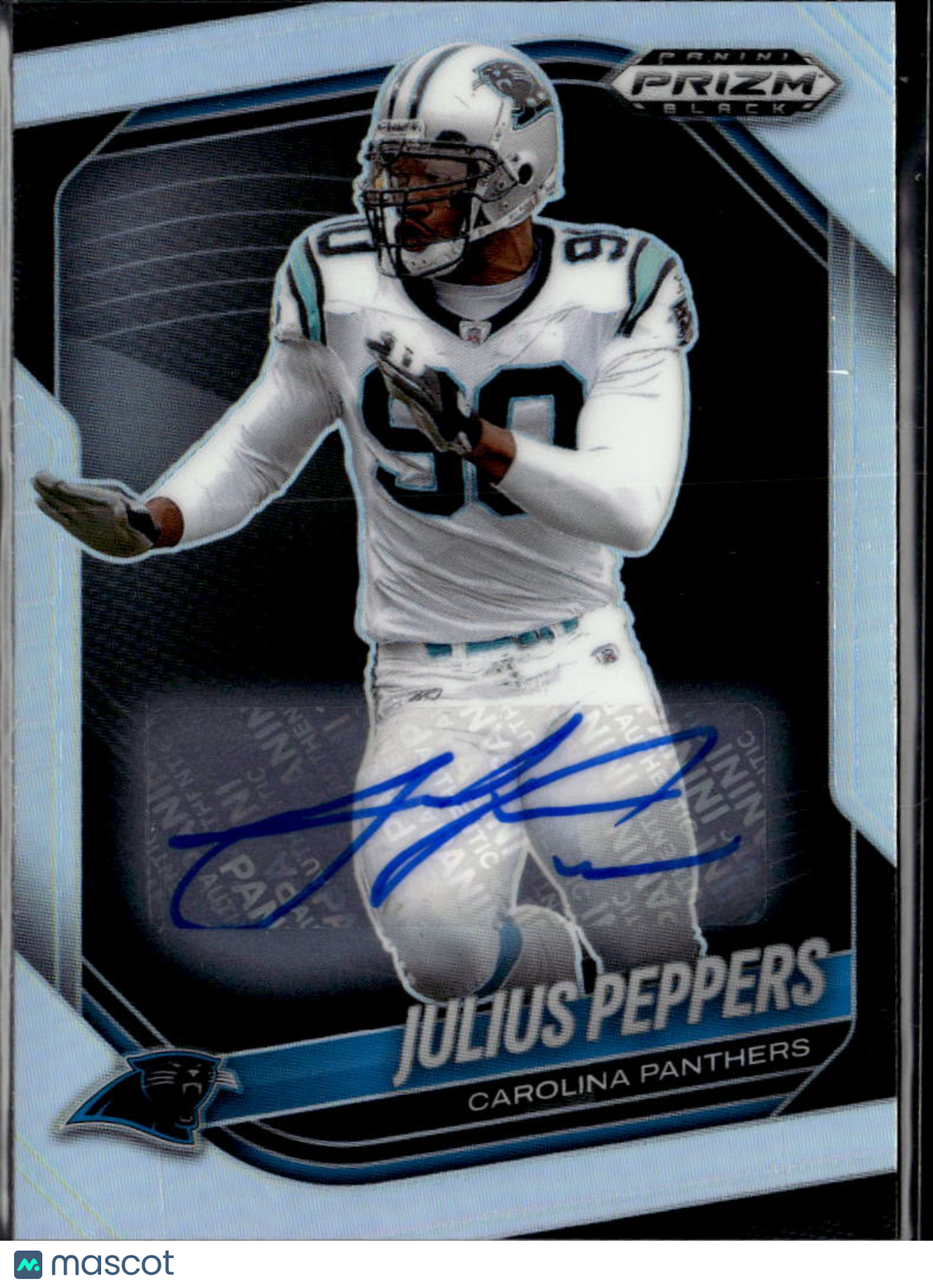 Julius Peppers 20265 Prizm Black Auto Autograph Silver Prizm Carolina Panthers