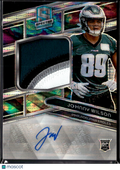 Johnny Wilson 2024 Spectra Auto Autograph Patch RC 2/75 Philadelphia Eagles