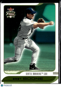Bret Boone 2002 Fleer Focus Jersey Edition SSP 17/29 #167 Seattle Mariners