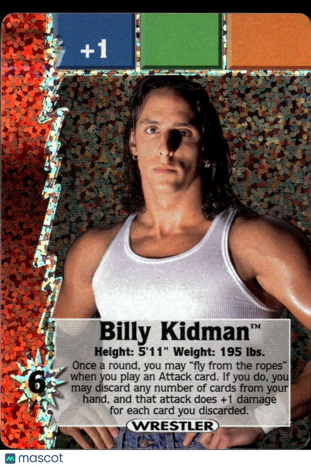 Billy Kidman 2000 Wizards of the Coast WCW Nitro Trading Card Rookie RC Holo