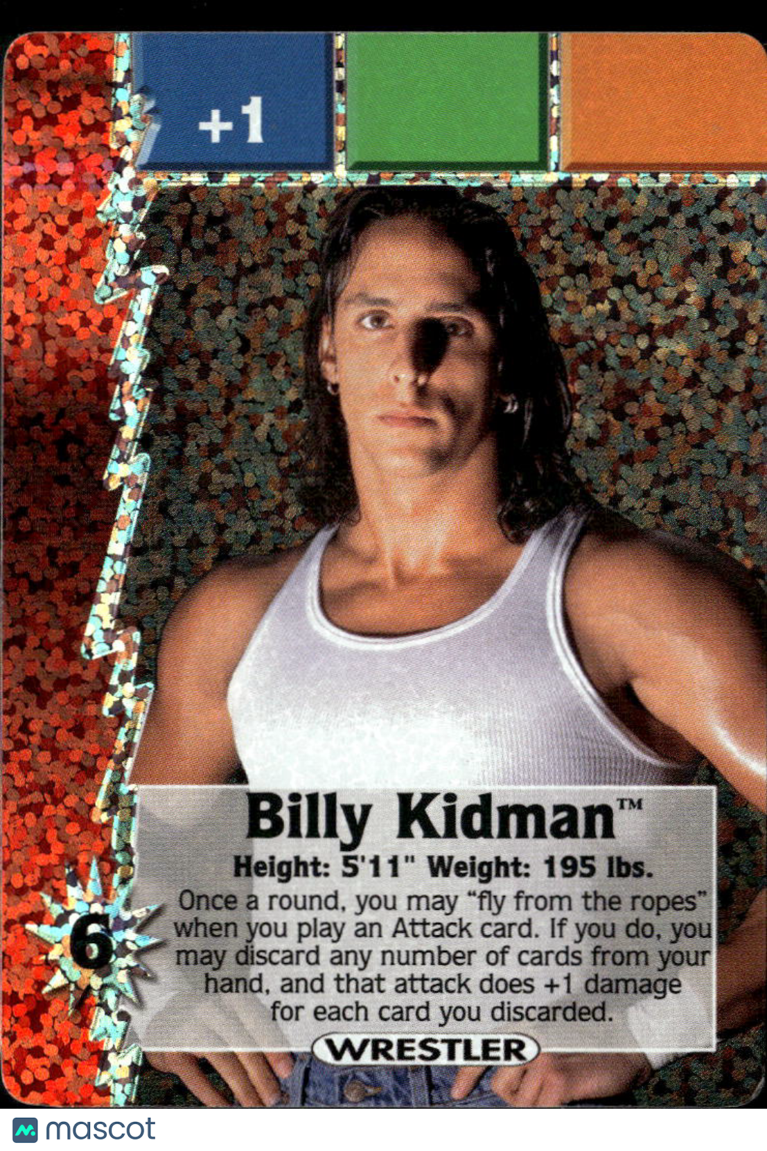 Billy Kidman 2000 Wizards of the Coast WCW Nitro Trading Card Rookie RC Holo