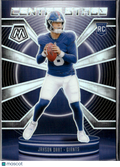 Jaxson Dart 2025 Mosaic Center Stage Silver Prizm Rookie RC New York Giants