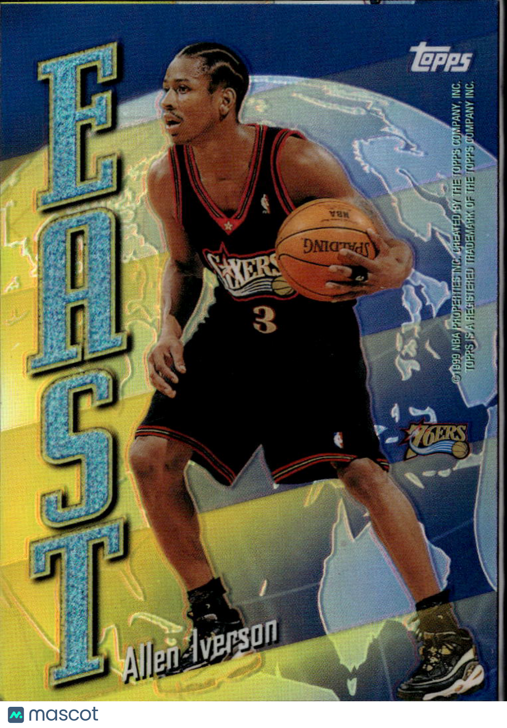 Gary Payton 1999 Topps East West Refractor Seattle SuperSonics