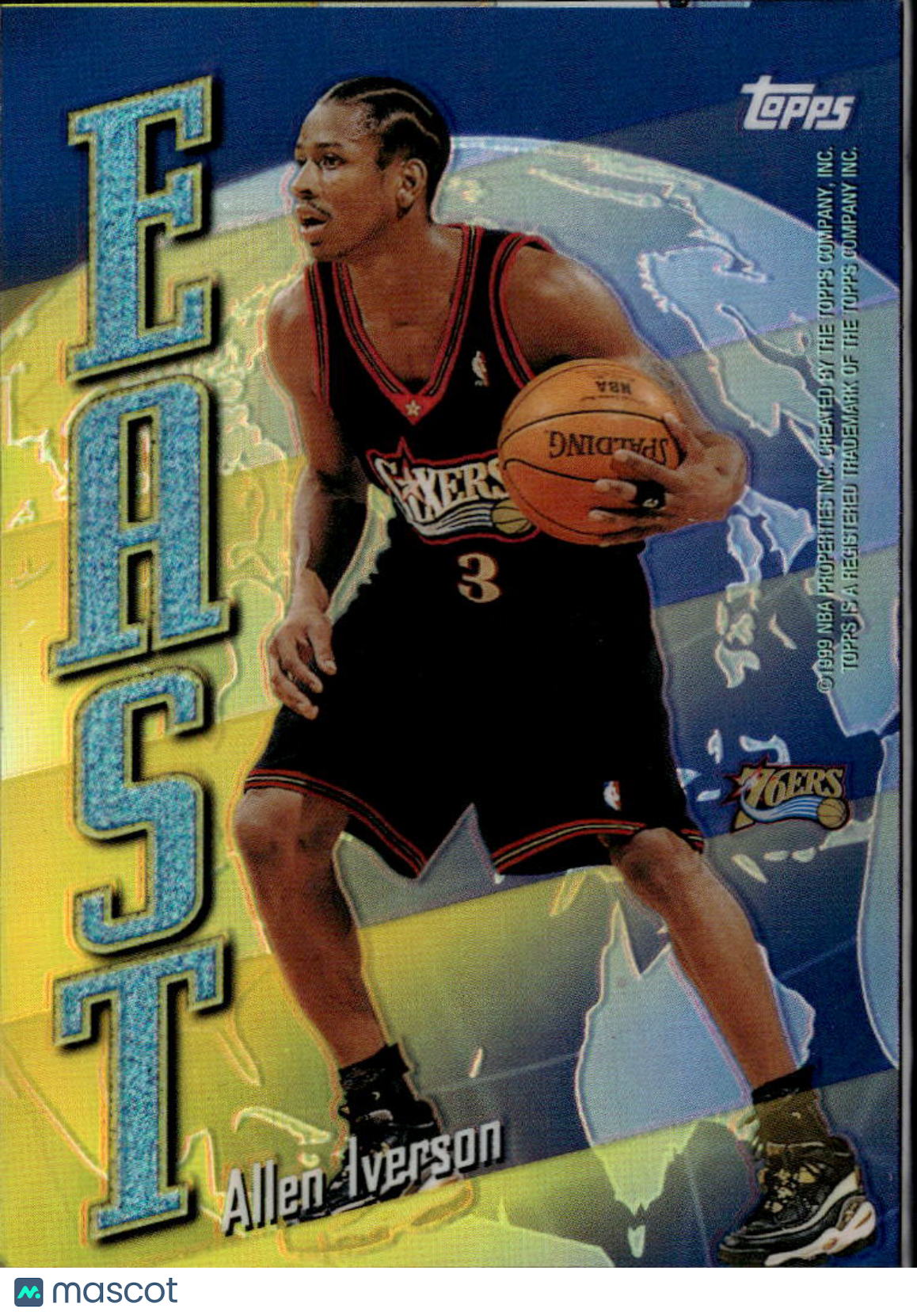 Gary Payton 1999 Topps East West Refractor Seattle SuperSonics