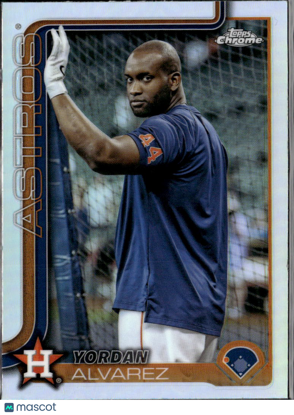 Yordan Alvarez 2025 Topps Chrome Image Variation SSP #267 Houston Astros