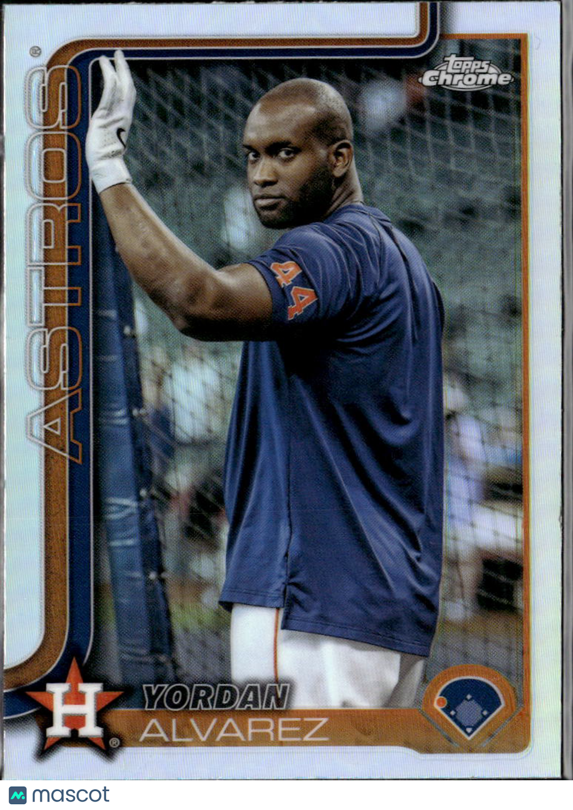 Yordan Alvarez 2025 Topps Chrome Image Variation SSP #267 Houston Astros