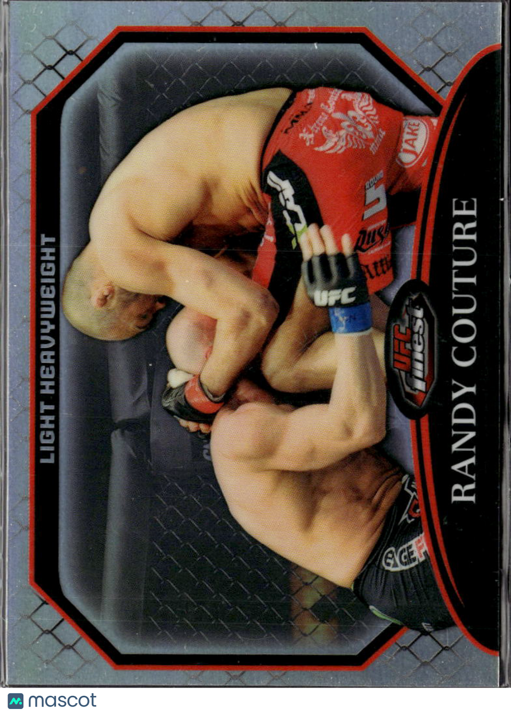 Randy Couture 2011 Topps UFC Finest Refractor MMA 662/888 #1