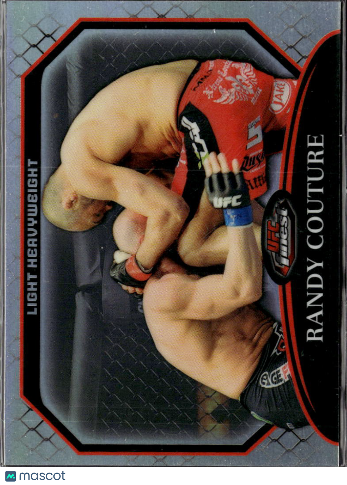 Randy Couture 2011 Topps UFC Finest Refractor MMA 662/888 #1