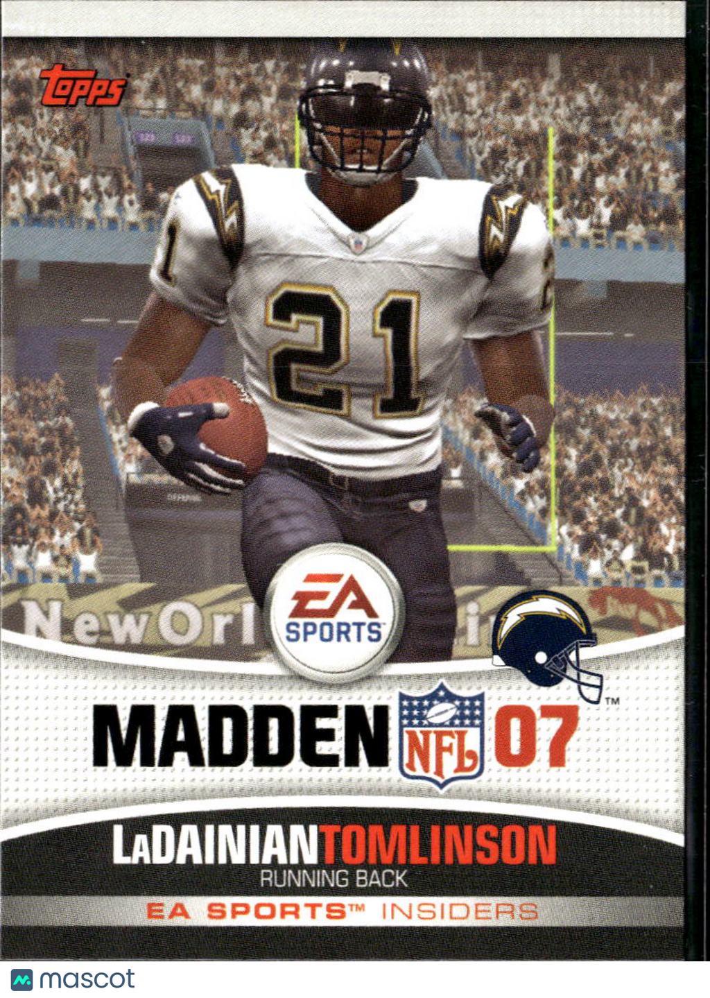 LaDainian Tomlinson 2006 Topps EA Sports Insiders San Diego Chargers #3