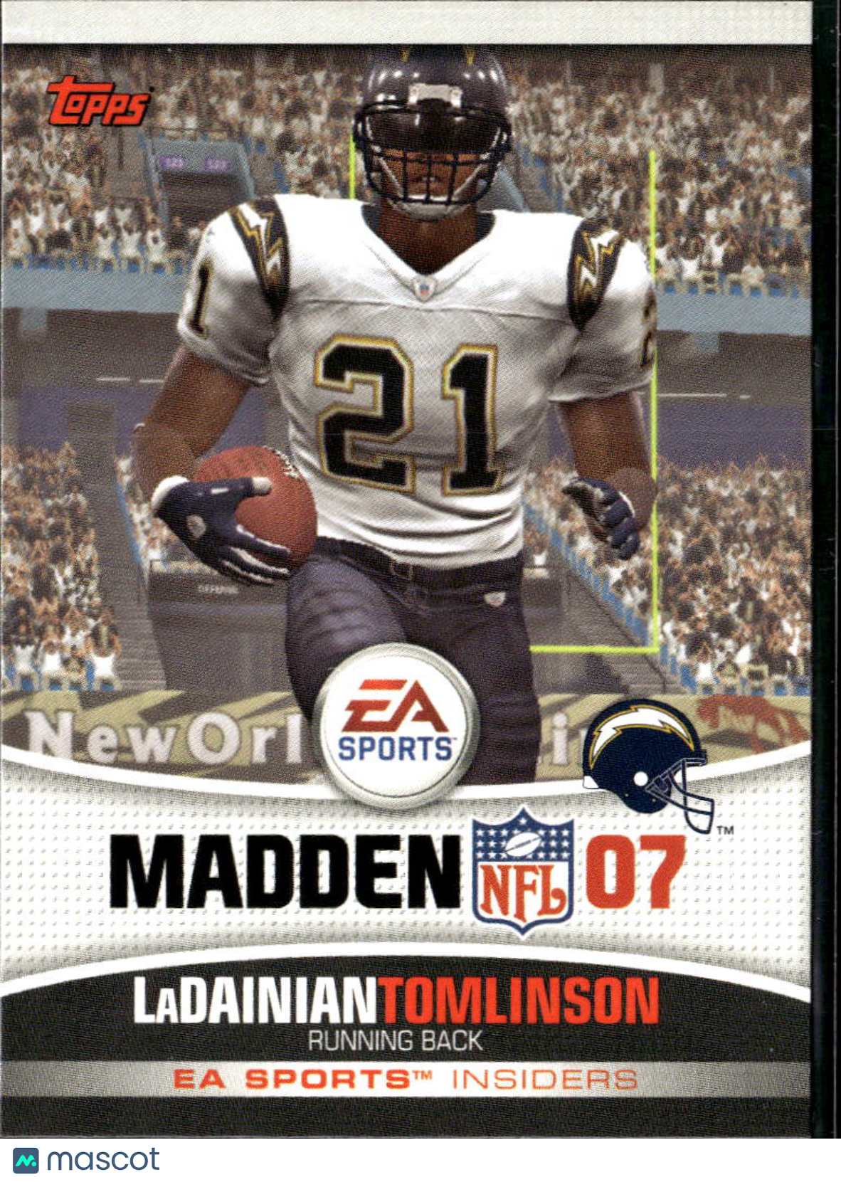 LaDainian Tomlinson 2006 Topps EA Sports Insiders San Diego Chargers #3