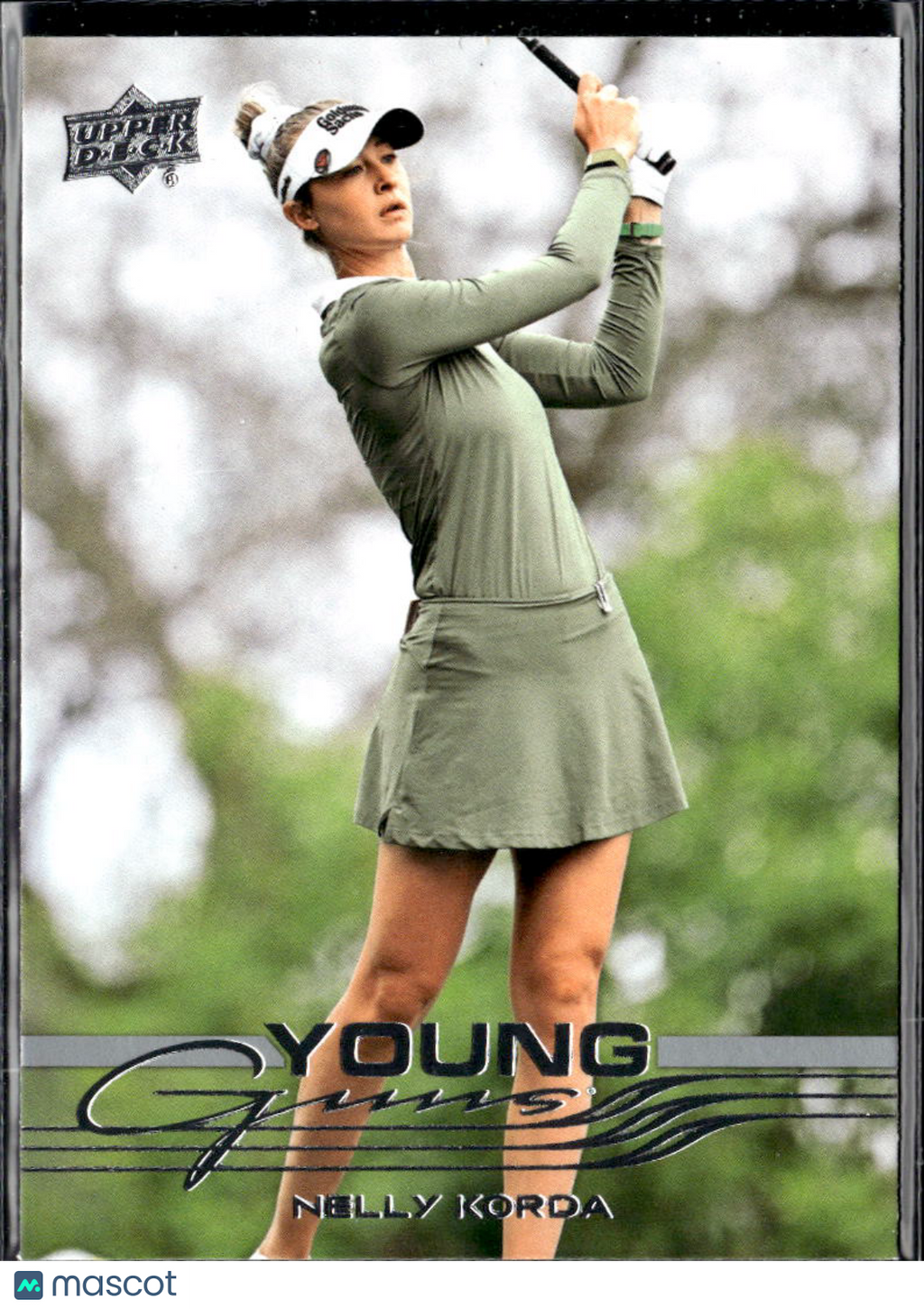 Nelly Korda 2026 Upper Deck Golf Young Guns Rookie RC #101