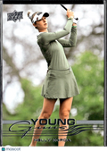 Nelly Korda 2026 Upper Deck Golf Young Guns Rookie RC #101