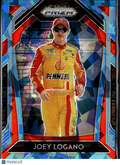 Joey Logano 2020 Panini Prizm Racing Blue Ice Prizm 13/25 Team Penske