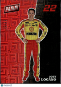 Joey Logano 2017 Panini The National Red 12/25 Team Penske