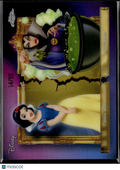 Snow White / Evil Queen 2026 Topps Chrome Disney GOLD Refractor 14/50