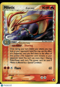LP Milotic 2006 EX Dragon Frontiers Holo Rare #5/101