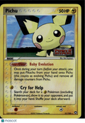 Pichu 2007 EX Power Keepers Reverse Holo Rare #21/108