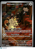 Team Rocket's Meowth 2025 Destined Rivals Holo Secret Rare #203/182