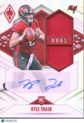 Kyle Trask 2021 Phoenix Auto Autograph Patch RC 31/75 Tampa Bay Buccaneers