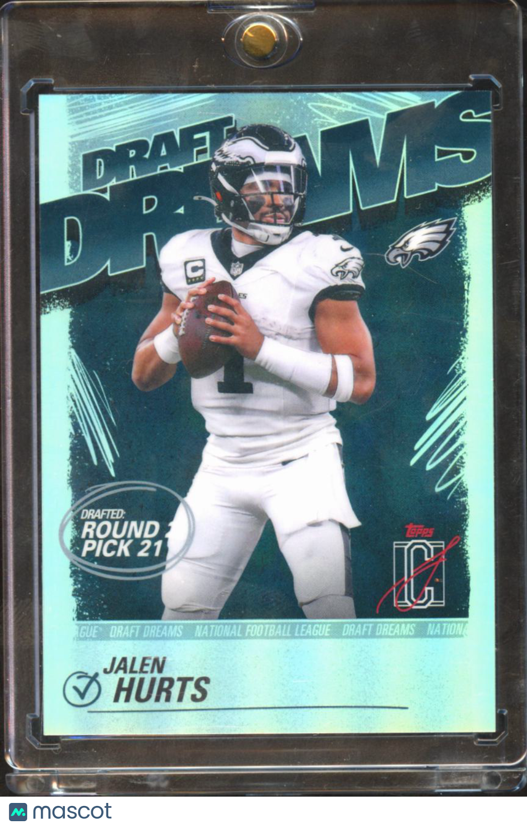 Jalen Hurts 2025 Topps Signature Class Draft Dreams CASE HIT Philadelphia Eagles