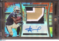 Alvin Kamara 2017 Select Auto Autograph Tie-Dye Patch RC 7/15 New Orleans Saints