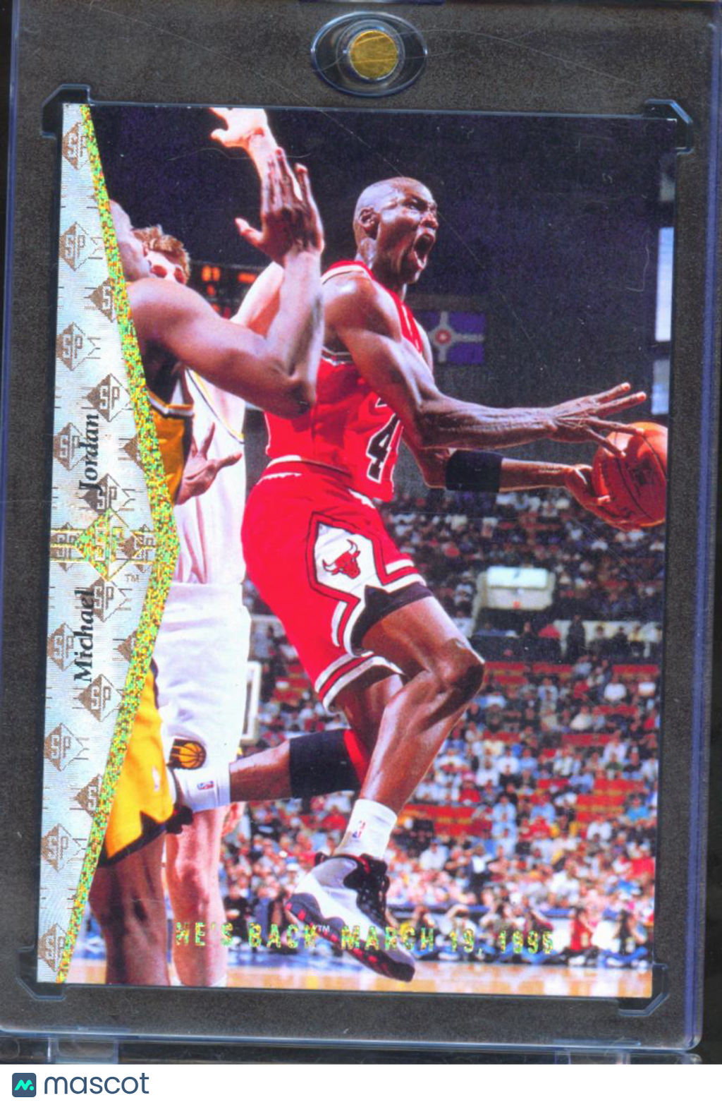 Michael Jordan 1995 Upper Deck SP Silver #MJ1 Chicago Bulls