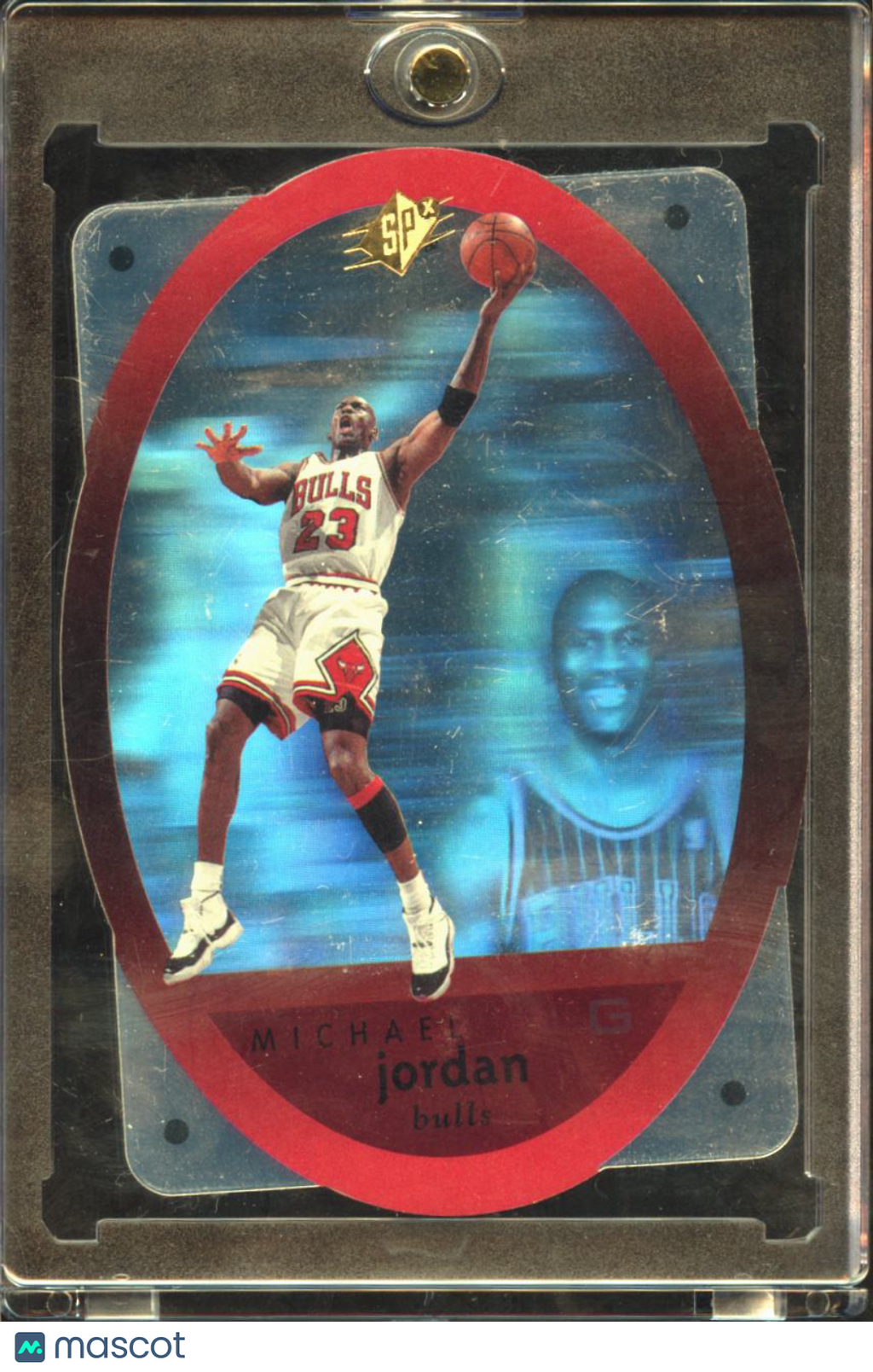 Michael Jordan 1996 Upper Deck SPx Card #8 Chicago Bulls