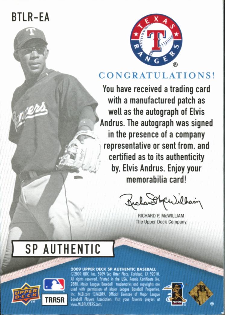 Kelly Shoppach 2009 SP Authentic Letter Auto Autograph S Patch 30/38 Indians