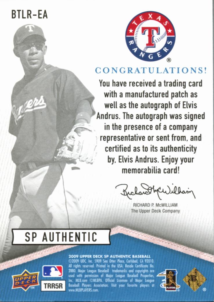 Dexter Fowler 2009 SP Authentic Letter Auto Autograph T Patch 42/65 Rockies
