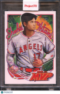 Shohei Ohtani 2021 Topps Project70 '13 Topps #722 Los Angeles Angels