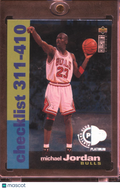 Michael Jordan 1995 Upper Deck Collector's Choice Players Club Platinum Bulls
