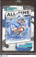 Barry Sanders 2021 Donruss Gridiron Kings All-Time Auto Autograph 10/25 Lions