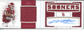 Joe Mixon 2017  National Treasures Auto Autograph Booklet 38/75 Oklahoma Sooners