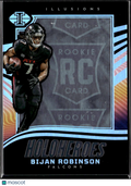 Bijan Robinson 2023 Illusions HoloHeroes SSP CASE HIT Rookie RC Atlanta Falcons