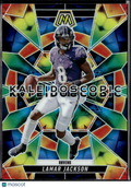 Lamar Jackson 2025 Panini Mosaic Prizm Kaleidoscopic Baltimore Ravens