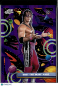 Bret "Hit Man" Hart 2026 Topps Chrome WWE Purple Refractor 122/150