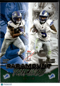 David Montgomery / Jahmyr Gibbs 2025 Topps Signature Class Pairings 27/150 Lions