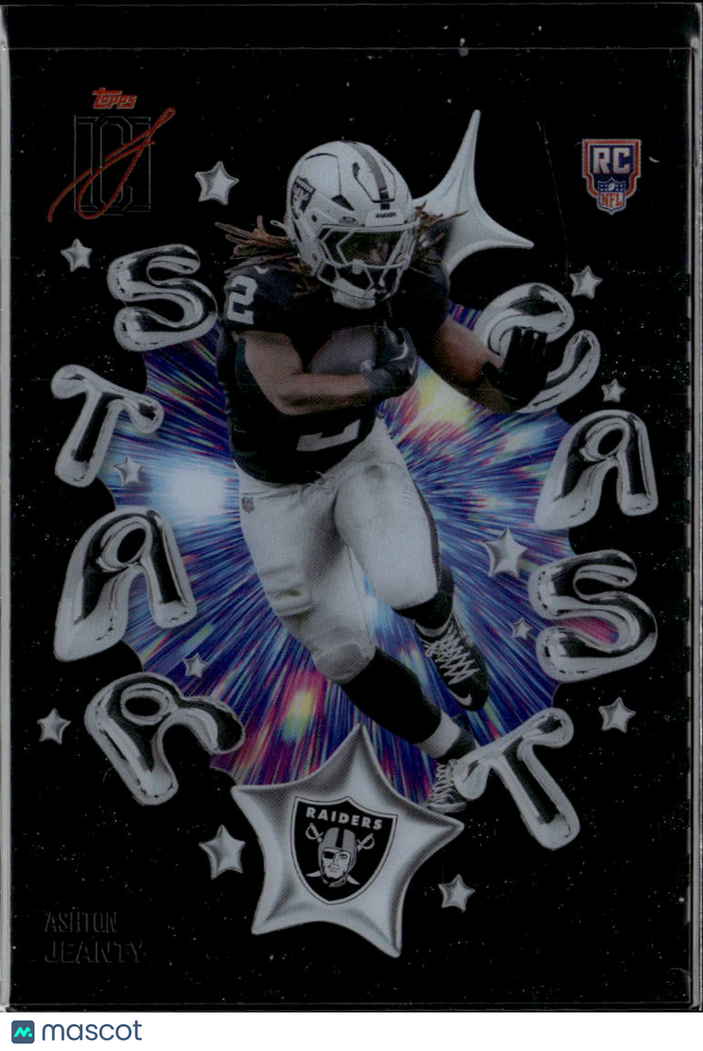 Ashton Jeanty 2025 Topps Signature Class Star Cast SSP RC Las Vegas Raiders