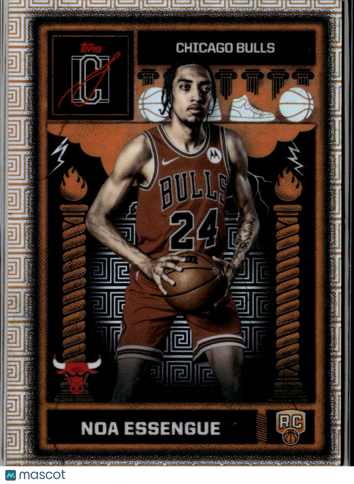 Noa Essengue 2026 Topps Signature Class Odyssey RC SSP CASE HIT Chicago Bulls