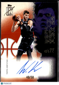 Walker Kessler 2026 Topps Signature Class Auto Autograph 40/50 Utah Jazz