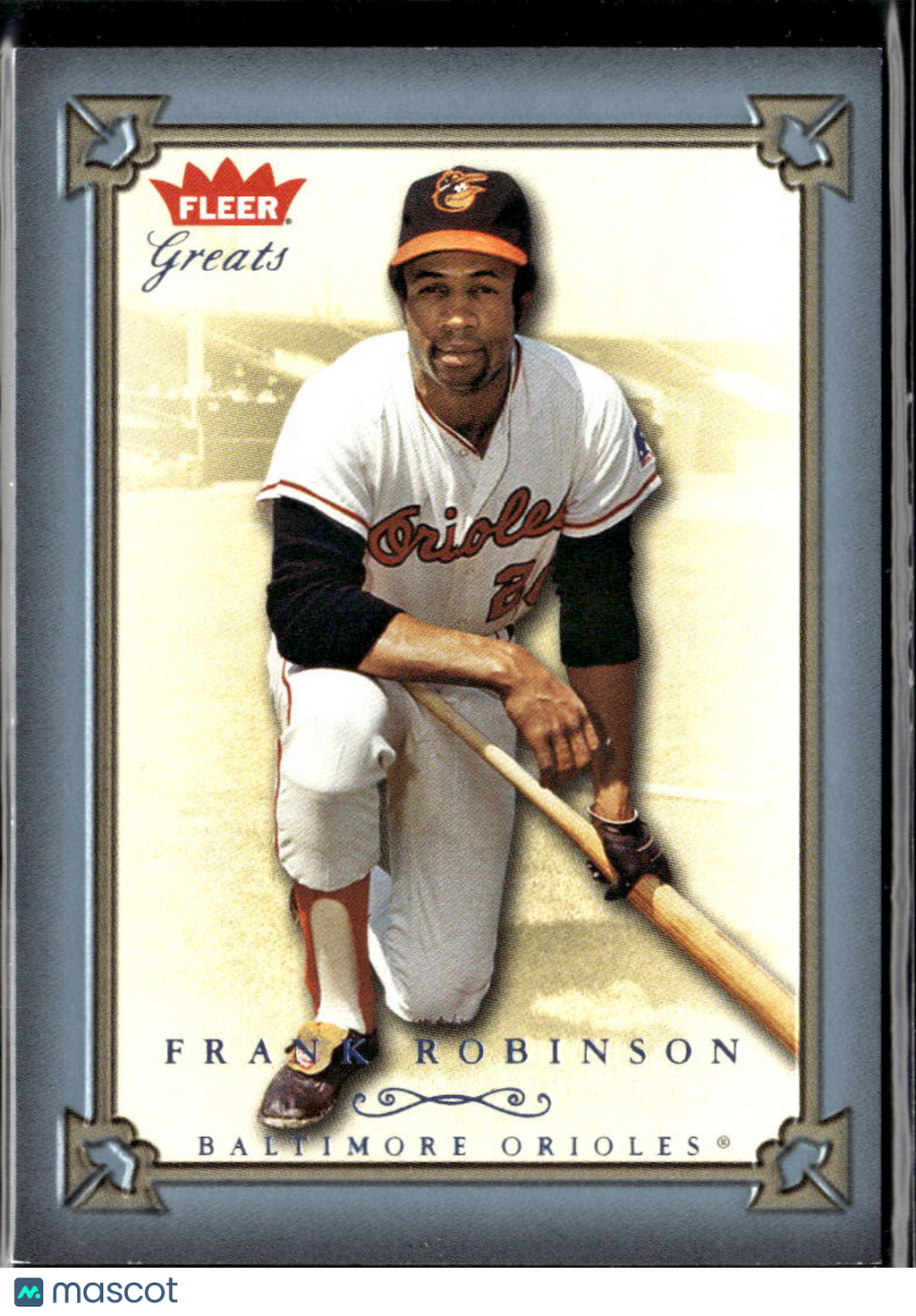 Frank Robinson 2004 Fleer Greats Platinum Blue 23/66 Baltimore Orioles