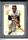 Frank Robinson 2004 Fleer Greats Platinum Blue 23/66 Baltimore Orioles