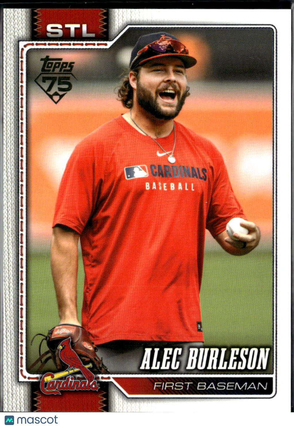 Alec Burleson 2026 Topps Golden Mirror Image SSP St. Louis Cardinals