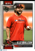 Alec Burleson 2026 Topps Golden Mirror Image SSP St. Louis Cardinals