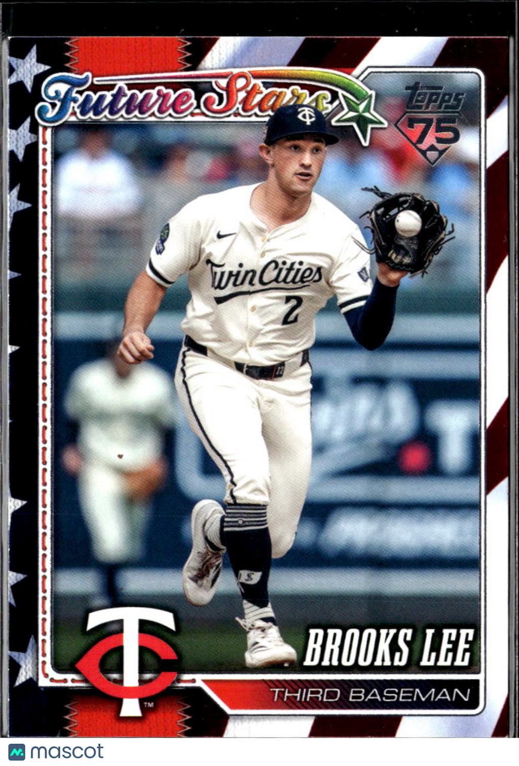 Brooks Lee 2026 Topps Independence Day 4/76 Minnesota Twins