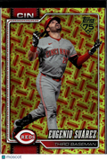 Eugenio Suarez 2026 Topps Hot Dog Parallel SSP SHORTPRINT Cincinnati Reds